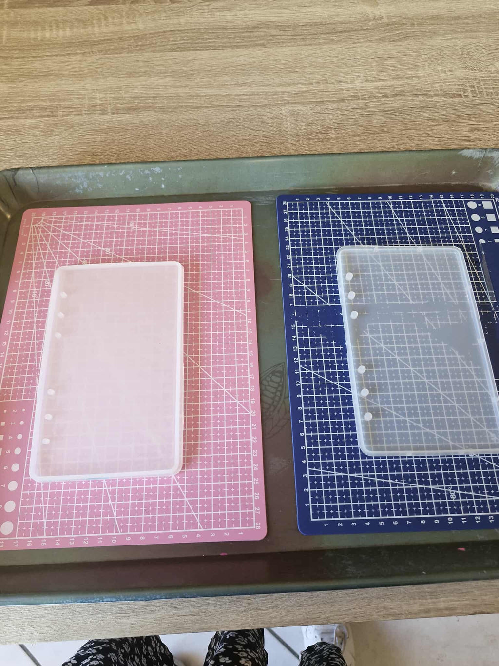 Carnet en résine époxy - Personnalisé | Artisanat Sally Craft