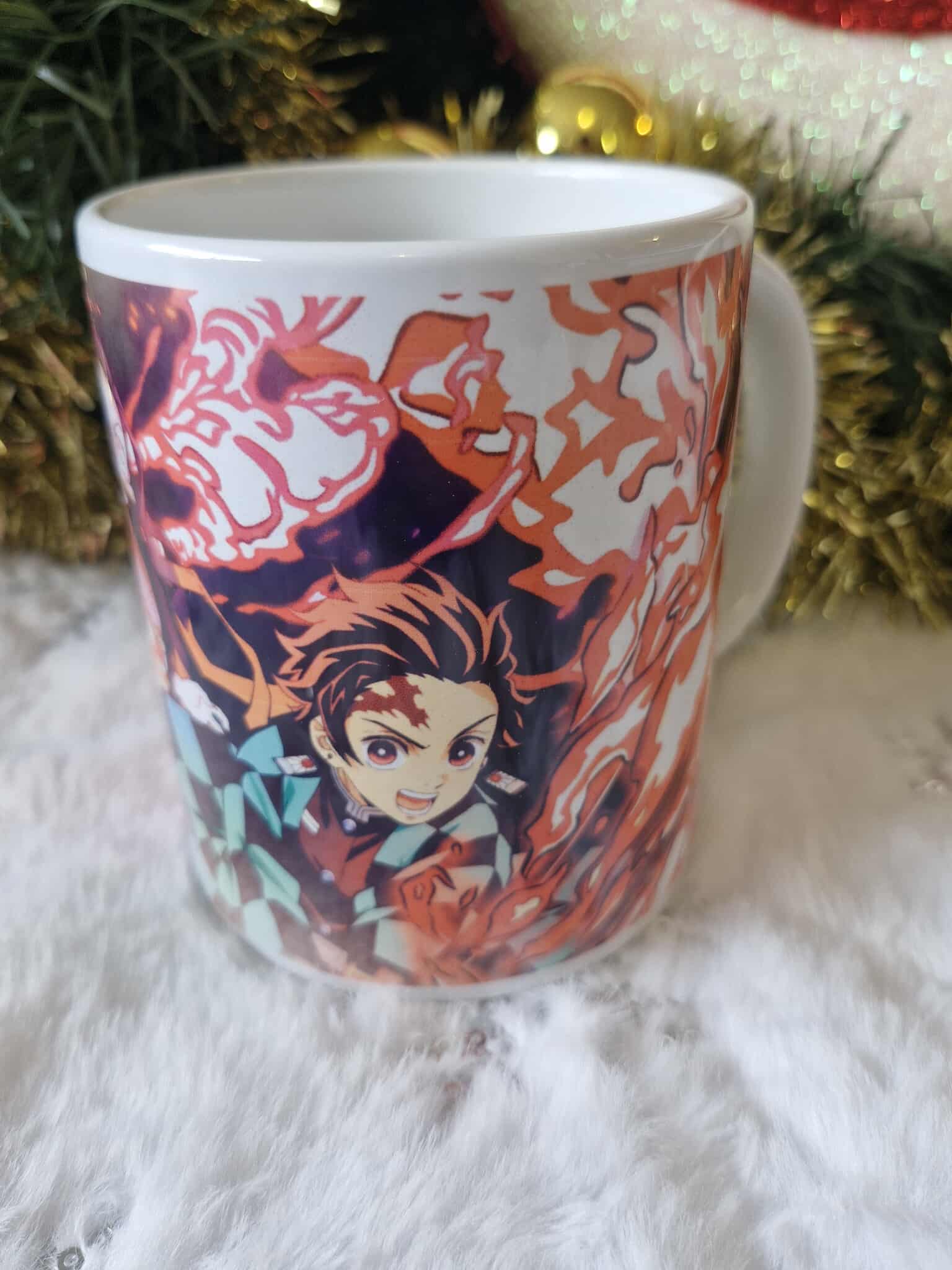 Mug Demon Slayer: Tanjiro et Nezuko ⚔️ Mug Blanc Standard