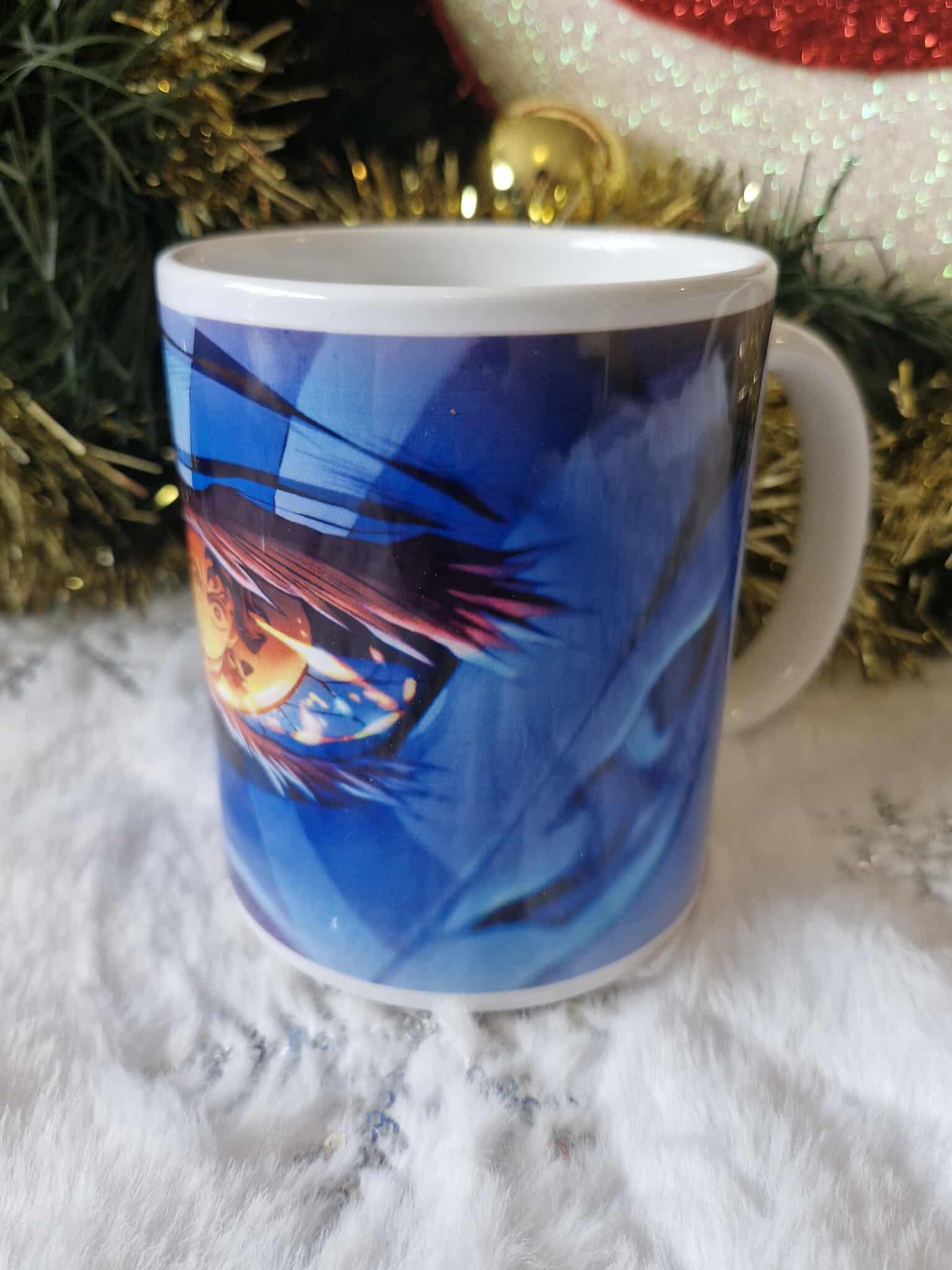 🔥 Mug Tanjiro x Akaza – Blanc Standard