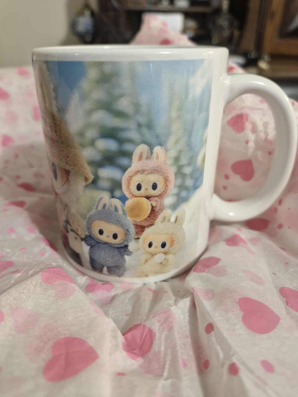 Tasse blanche standard personnalisée